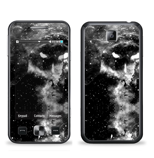 Наклейка на Телефон Samsung C6712 Star 2 Duos Космическая совуля,  купить в Москве – интернет-магазин Allskins, смерть, хищник, ночная, ночной, ночь, космос, птицы, сова