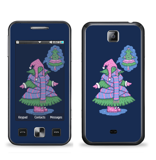 Наклейка на Телефон Samsung C6712 Star 2 Duos Мечты и реальность,  купить в Москве – интернет-магазин Allskins, мечта, зима, пикник, дед_мороз, ель, новый год, балет, шапка, шарф