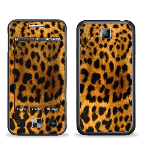 Наклейка на Телефон Samsung C6712 Star 2 Duos Леопардовое манто,  купить в Москве – интернет-магазин Allskins, леопард, текстура, паттерн, 300 Лучших работ