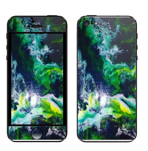 Наклейка на Телефон Apple iPhone 5 Морской дракон,  купить в Москве – интернет-магазин Allskins, морская, дракон