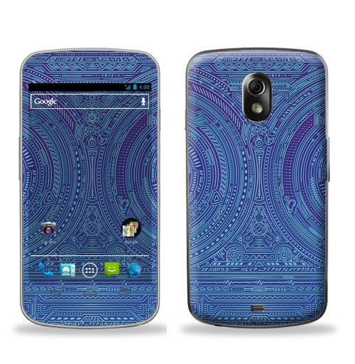 Наклейка на Телефон Samsung Galaxy Nexus (i9250) ЭЛЕКТРОНИК,  купить в Москве – интернет-магазин Allskins, музыка, ментакулус, паттерн, киберпанк, техно, техника, гики