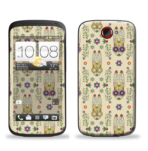 Наклейка на Телефон HTC HTC One S День, когда вставило.,  купить в Москве – интернет-магазин Allskins, милые животные, кролики, лето, животные, latino, Мексика, лелик, заяц