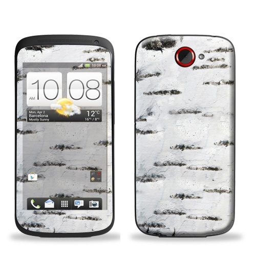 Наклейка на Телефон HTC HTC One S Своё ,  купить в Москве – интернет-магазин Allskins, Россия, лес, паттерн, природа, текстура