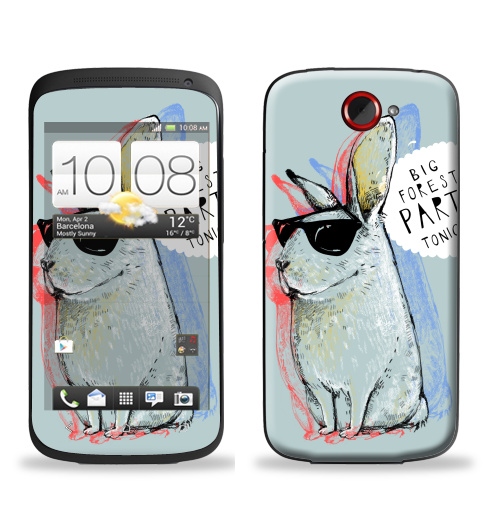 Наклейка на Телефон HTC HTC One S Кроль,  купить в Москве – интернет-магазин Allskins, милые животные, надписи на английском, прикольные_надписи, заяц, животные, надписи, позитив, персонажи, 8 марта, девичник, 300 Лучших работ