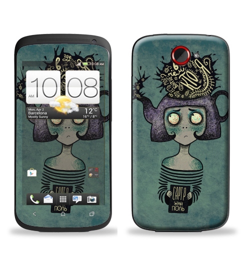 Наклейка на Телефон HTC HTC One S Чайнутая,  купить в Москве – интернет-магазин Allskins, графика, персонажи
