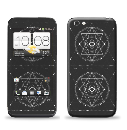 Наклейка на Телефон HTC HTC One V Третий глаз Будды,  купить в Москве – интернет-магазин Allskins, сакральное, геометрия, космос, геометрический