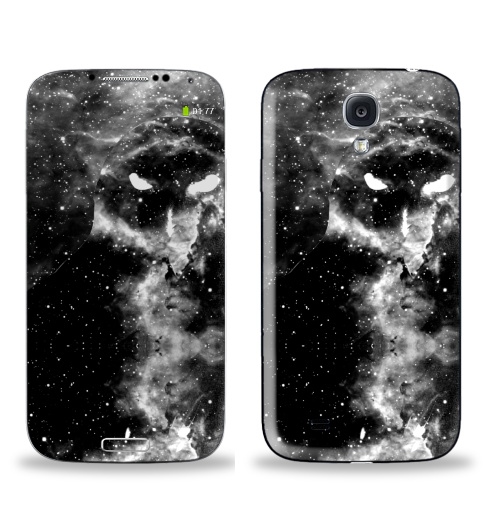 Наклейка на Телефон Samsung Galaxy S4 (i9500) Космическая совуля,  купить в Москве – интернет-магазин Allskins, смерть, хищник, ночная, ночной, ночь, космос, птицы, сова