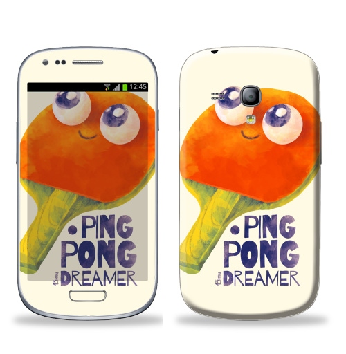 Наклейка на Телефон Samsung Galaxy S3 mini (i8190) Пинг-понг дример,  купить в Москве – интернет-магазин Allskins, пинг-понг, гики, теннис, настольный теннис, мечта, футбол, ракетка