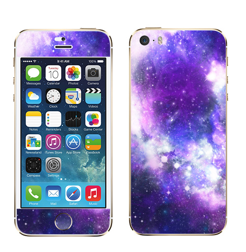 Наклейка на Телефон Apple iPhone 5S, 5SE Ты просто космос, детка,  купить в Москве – интернет-магазин Allskins, космический, звезда, звездноенебо, звезднаяночь, паттерн, космос