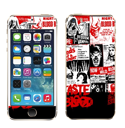 Наклейка на Телефон Apple iPhone 5S, 5SE Монстры–извращенцы атакуют,  купить в Москве – интернет-магазин Allskins, хэллоуин, кино, монстры, афиша, 300 Лучших работ