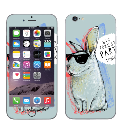 Наклейка на Телефон Apple iPhone 6, 6s Кроль,  купить в Москве – интернет-магазин Allskins, милые животные, надписи на английском, прикольные_надписи, заяц, животные, надписи, позитив, персонажи, 8 марта, девичник, 300 Лучших работ