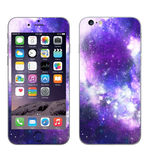 Наклейка на Телефон Apple iPhone 6 plus Ты просто космос, детка,  купить в Москве – интернет-магазин Allskins, космический, звезда, звездноенебо, звезднаяночь, паттерн, космос