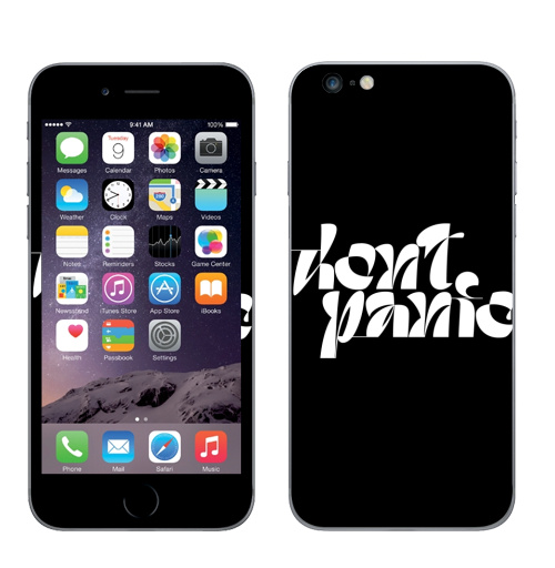 Наклейка на Телефон Apple iPhone 6 plus Все будет хорошо,  купить в Москве – интернет-магазин Allskins, все будет хорошо, без паники, я не боюсь, хэллоуин, маски, коронавирус, любовь, стритарт