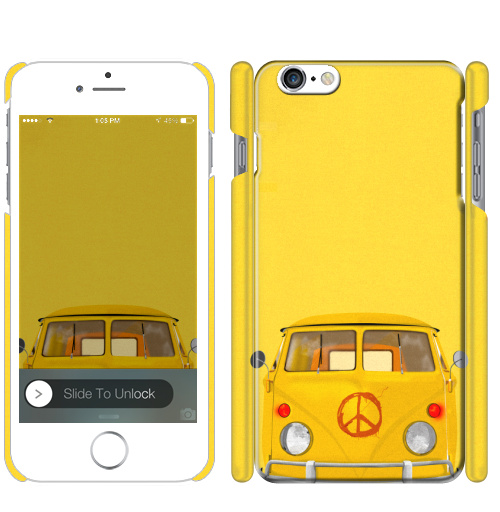 Чехол на iPhone Хиппи Автобус - купить в интернет-магазине Мэриджейн в Москве и СПБ