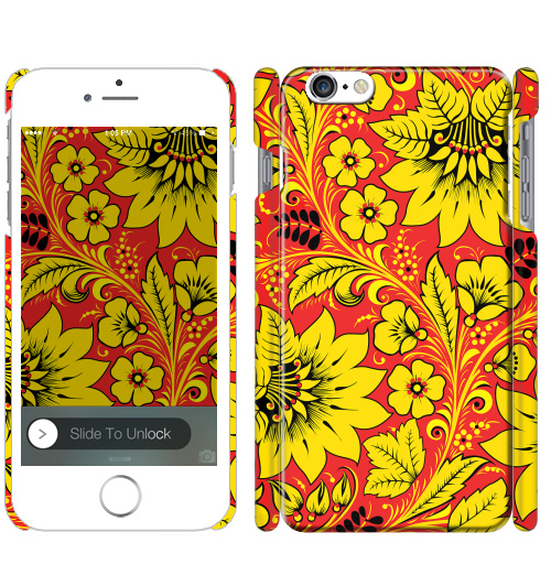 Чехол на iPhone NEW_HOHLOMA - купить в интернет-магазине Мэриджейн в Москве и СПБ