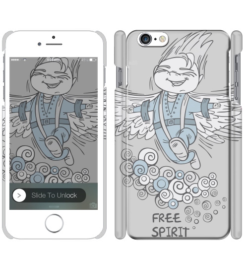 Чехол на iPhone Свободный духом - купить в интернет-магазине Мэриджейн в Москве и СПБ
