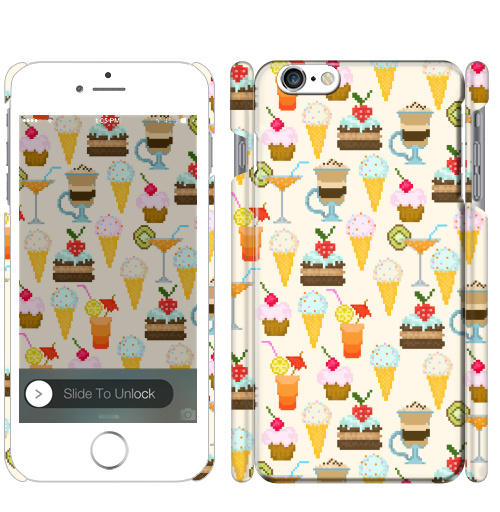 Чехол на iPhone Десерт - купить в интернет-магазине Мэриджейн в Москве и СПБ