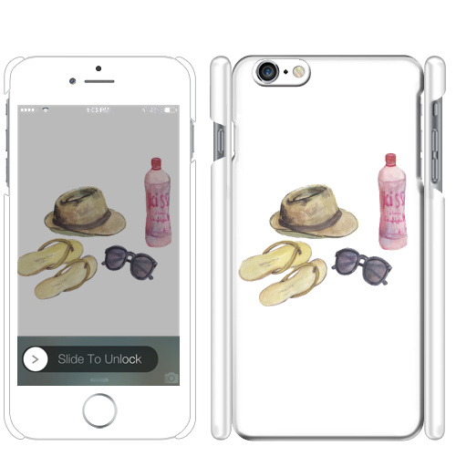 Чехол на iPhone Пляжные нужности - купить в интернет-магазине Мэриджейн в Москве и СПБ