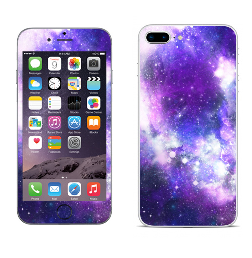 Наклейка на Телефон Apple iPhone 8 plus Ты просто космос, детка,  купить в Москве – интернет-магазин Allskins, космический, звезда, звездноенебо, звезднаяночь, паттерн, космос