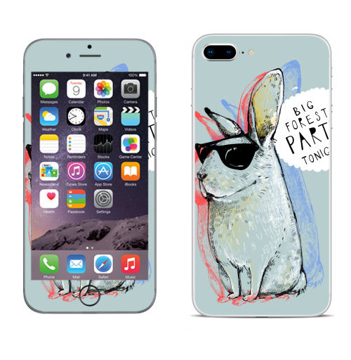 Наклейка на Телефон Apple iPhone 8 plus Кроль,  купить в Москве – интернет-магазин Allskins, милые животные, надписи на английском, прикольные_надписи, заяц, животные, надписи, позитив, персонажи, 8 марта, девичник, 300 Лучших работ