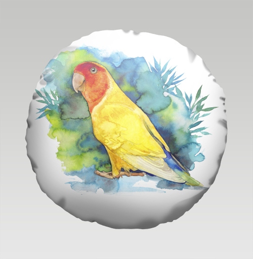Фотография футболки Розовощекий попугайчик