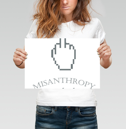 Фотография футболки Misanthropy Club Logo