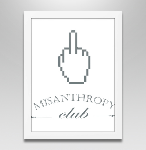 Фотография футболки Misanthropy Club Logo