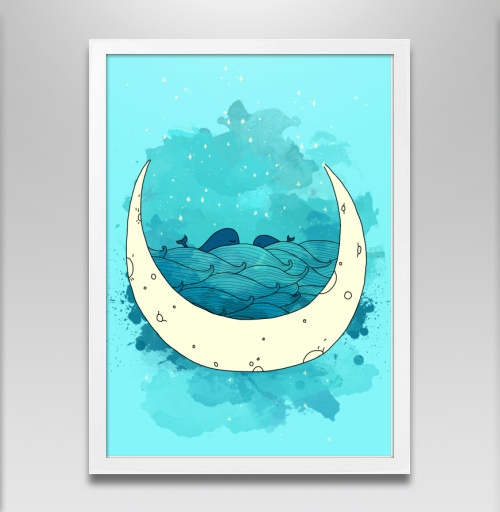 Фотография футболки Лунные киты 