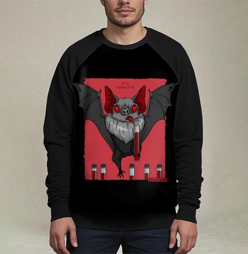 Фотография футболки Летучая мышка
