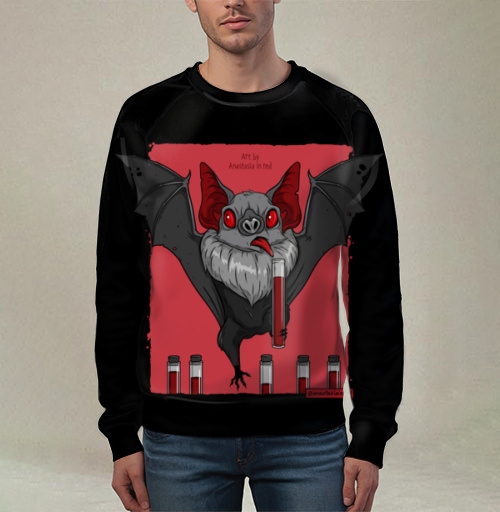 Фотография футболки Летучая мышка