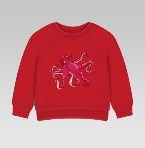 Фотография футболки Red octopus