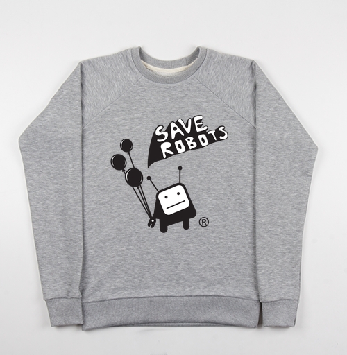 Фотография футболки Save robots