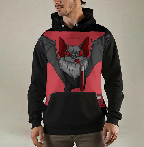 Фотография футболки Летучая мышка