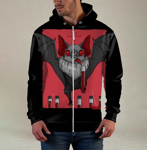 Фотография футболки Летучая мышка