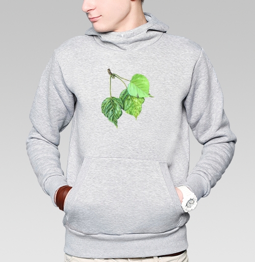 Фотография футболки Листья тополя