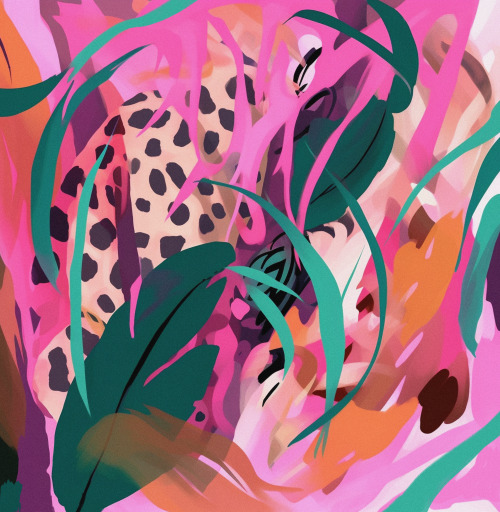 Наклейка на Планшет Apple 2019 – iPad 10,2&quot; Дикая природа в тропическом лесу,  купить в Москве – интернет-магазин Allskins, поп-арт, природа, леопард, тропические, тропики, растение, розовый, зеленый, леопардовый, оранжевый, живописный, абстракция