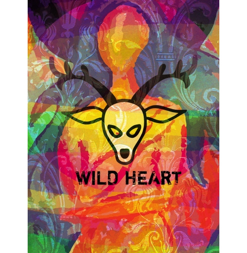 Наклейка на Планшет Apple 2019 – iPad 10,2&quot; Wild heart,  купить в Москве – интернет-магазин Allskins, животные, позитив, девушка, психоделика