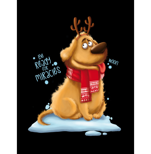 Наклейка на Планшет Apple 2019 – iPad 10,2&quot; Будь готов к чудесам,  купить в Москве – интернет-магазин Allskins, новый год, детские, шарф, снег, зима, собаки, крутые животные
