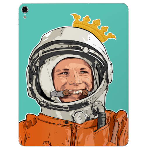 Наклейка на Планшет Apple iPad Pro 2015-2018 Гагарин,  купить в Москве – интернет-магазин Allskins, космос, космонавтика