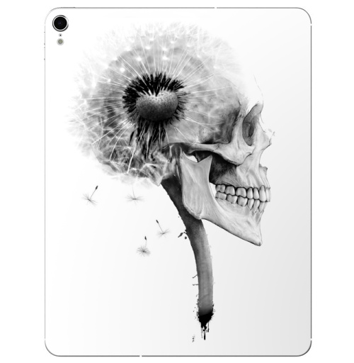 Наклейка на Планшет Apple iPad Pro 2015-2018 ОДУВАНЧ,  купить в Москве – интернет-магазин Allskins, розыгрыш, прикол, череп, скелет, цветы, идея, металл, rock