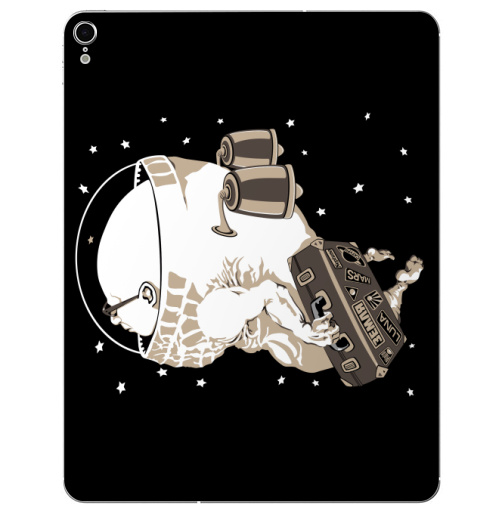 Наклейка на Планшет Apple iPad Pro 2015-2018 Космический туризм,  купить в Москве – интернет-магазин Allskins, космос, космонавтика, космонавтики, астронавт, галактика, звезда, чемодан, туризм