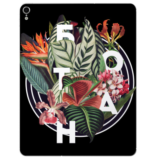 Наклейка на Планшет Apple iPad Pro 2015-2018 Ботан тропики,  купить в Москве – интернет-магазин Allskins, лето, тропики, растение, цветы