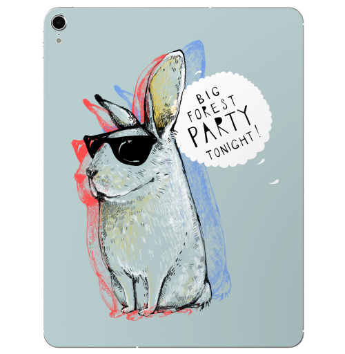 Наклейка на Планшет Apple iPad Pro 2015-2018 Кроль,  купить в Москве – интернет-магазин Allskins, милые животные, надписи на английском, прикольные_надписи, заяц, животные, надписи, позитив, персонажи, 8 марта, девичник, 300 Лучших работ