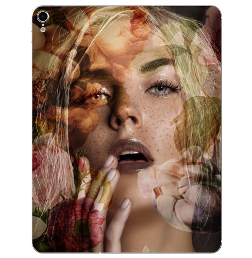 Наклейка на Планшет Apple iPad Pro 2015-2018 Осенняя девушка,  купить в Москве – интернет-магазин Allskins, осень, девушка, фотография