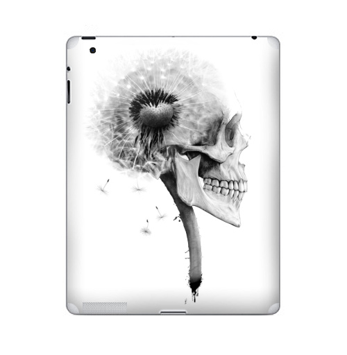 Наклейка на Планшет Apple iPad 5 2017-2018 ОДУВАНЧ,  купить в Москве – интернет-магазин Allskins, розыгрыш, прикол, череп, скелет, цветы, идея, металл, rock