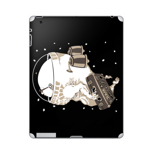 Наклейка на Планшет Apple iPad 5 2017-2018 Космический туризм,  купить в Москве – интернет-магазин Allskins, космос, космонавтика, космонавтики, астронавт, галактика, звезда, чемодан, туризм