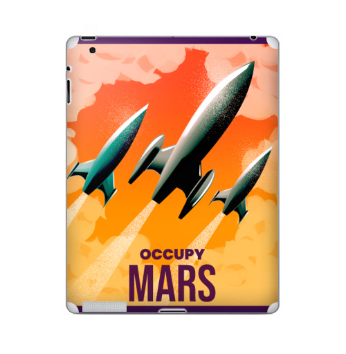 Наклейка на Планшет Apple iPad 5 2017-2018 Оккупируй марс,  купить в Москве – интернет-магазин Allskins, мотивация, Марс, космос, земля, путешествия, захват