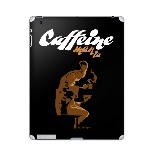 Наклейка на Планшет Apple iPad 5 2017-2018 Caffeine,  купить в Москве – интернет-магазин Allskins, графика, лицо, маньяк, чай и кофе