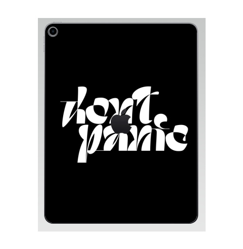 Наклейка на Планшет Apple iPad 7 2019 Все будет хорошо,  купить в Москве – интернет-магазин Allskins, все будет хорошо, без паники, я не боюсь, хэллоуин, маски, коронавирус, любовь, стритарт