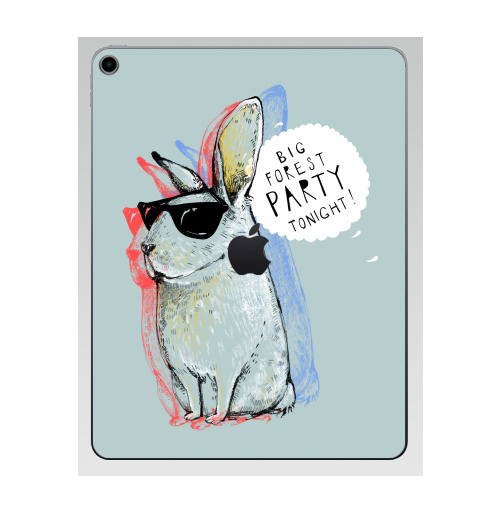 Наклейка на Планшет Apple iPad 7 2019 Кроль,  купить в Москве – интернет-магазин Allskins, милые животные, надписи на английском, прикольные_надписи, заяц, животные, надписи, позитив, персонажи, 8 марта, девичник, 300 Лучших работ